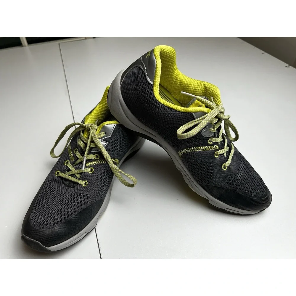 Vionic 335 Emerald Grey/Lime Women's Sneakers Sz 8